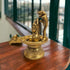 Tamas Brass Shivling with shiva bust